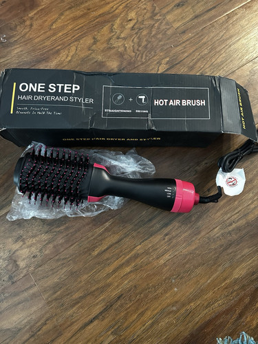 Three In One Hot Air Brush Multifunctional Dry Smooth And Style Hair Brush Dryer