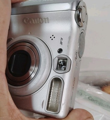 Vintage Canon PowerShot A520 Digital Camera 4.0MP Zoom Compact AS