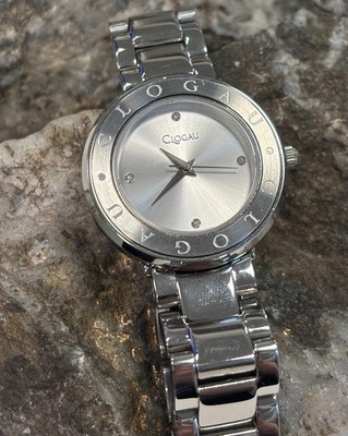 Clogau Welsh Small 14,5 cm Edelstahl Alaw Uhr 250 £ Rabatt Roségold Wales