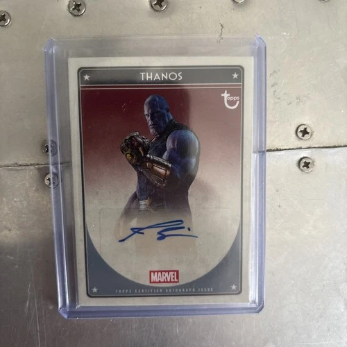 2026 Topps Marvel Brooklyn Collection Captain America Thanos Auto Josh Brolin