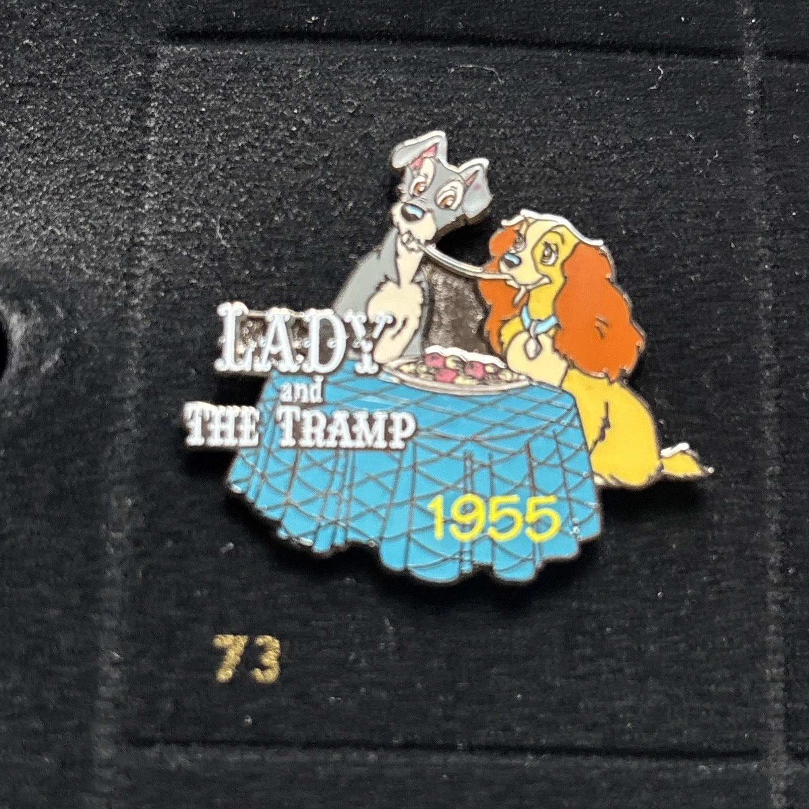 Countdown to the Millennium Lady and the Tramp 1955 Disney Pin