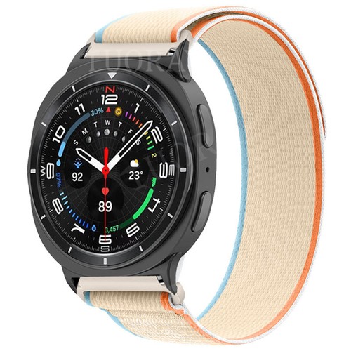 Nylon Armband Ersatz Für Samsung Galaxy Watch 8/8 Classic Ultra 47mm Sportband - Picture 7 of 41