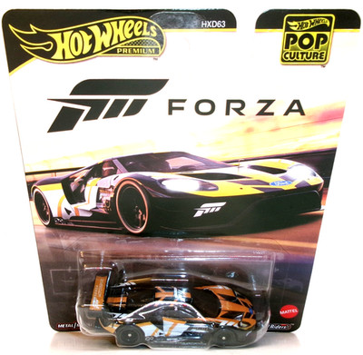 2025 HOT WHEELS PREMIUM 1:64 FORZA 20 YEARS BLACK 2016 FORD GT RACE/COURSE