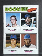 1977 Topps #488 Jack Clark Rookie Card. rookie card picture