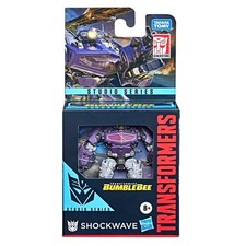 Transformers Toys Studio Series Core Class Bumblebee Shockwave Action Figure - A