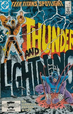 Teen Titans Spotlight #16 FN; DC | Thunder & Lightning - w/Bag+Board
