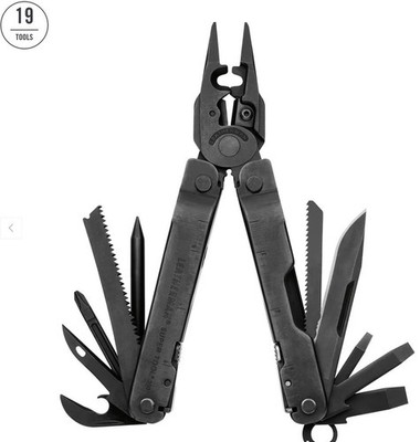Leatherman SUPER TOOL 300 EOD Multi-Tool - Black Oxide, New (002)