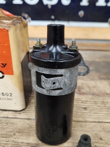 NOS OEM 1953-1954 Corvette 1947-1954 Chevy Delco Rely Ignition Coil 1115380 NCRS - Picture 5 of 14