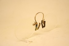 Antique Gold Spring Bridge Pince Nez Eye Glasses Vintage eyeglasses