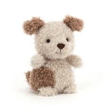 Jellycat Little Pup Soothing Plush Doll Christmas Birthday Tag + Dust Bag 18CM