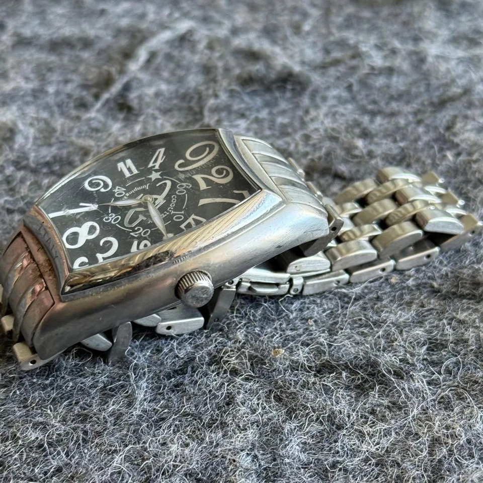 COGU ITALY Automatic Analog Watch Silver Skeleton Dial Men's Wristwatch - Image 2 of 4