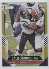 2021 Score Gold Zone 26/50 Zach Cunningham #160 03rx