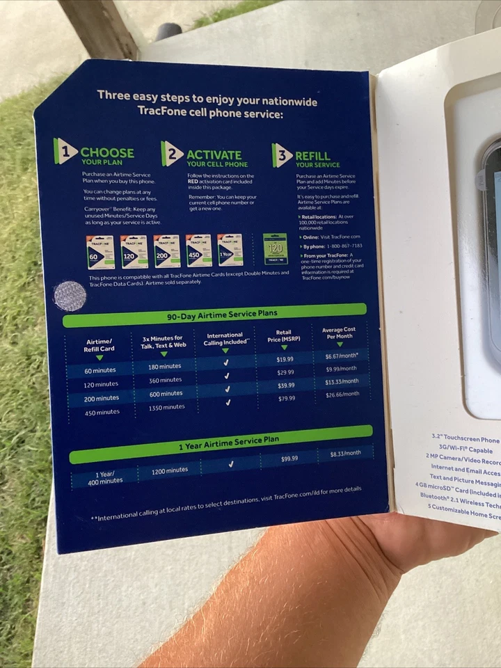 LG 306G - Black (TracFone) Cellular Phone - Image 3 of 4