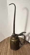 Vintage Eagle Thumb Pump Oil Can Long Curved ...
