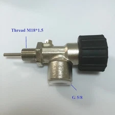 Acecare PCP Air Valve 30mpa 300bar Carbon Fiber Tank Accessories Thread M18*1.5