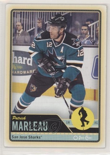 2012 13 O Pee Chee Patrick Marleau 64 Ebay 