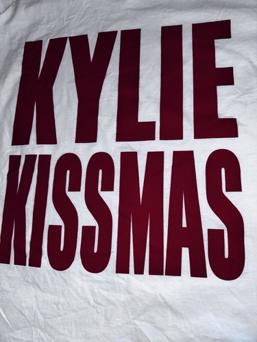 Kylie Minogue Kissmas T Shirt Royal Alber Hall Show Kylie Christmas Rare T Shirt - Picture 6 of 7