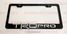 3d Trd Sports Pro Stainless Steel Chrome Finished License Plate Frame Rust Free 3d Trd Sports Pro Stainless Steel Chrome Finished License Plate Frame Rust Free