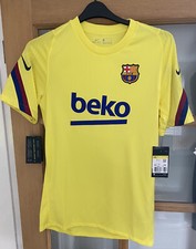 Image of Barcelona Football Shirt Away Kids Sizes 100% Official Nike Size Small NEW