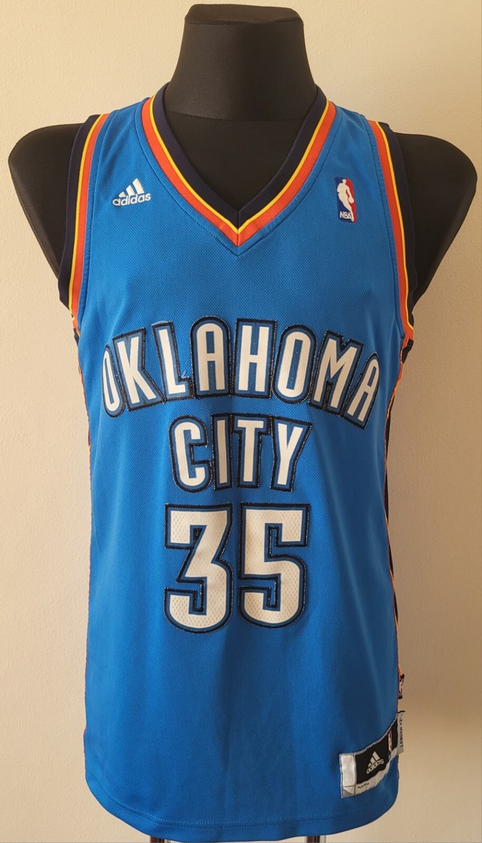 NBA Oklahoma City Thunder Basketball Adidas Jersey #35