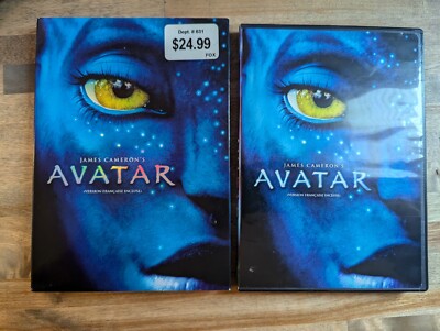 Avatar DVD James Cameron's. With Slip Cover