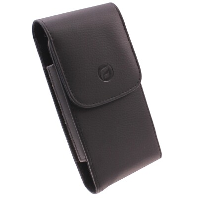 Leather Case Belt Clip Holster Cover Pouch Vertical Carry for SmartPhones