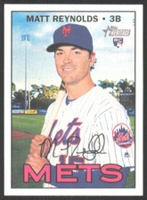 2016 Topps Heritage High Number Matt Reynolds Rookie New York Mets #655