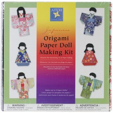 ORIGAMI Japanese Origami Paper Doll Making Kit AITOH KM-KIT/8 New