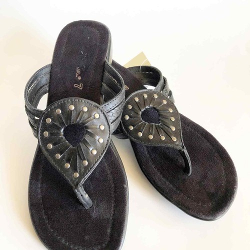 Thom Mcan Black Studded detail Sandal 