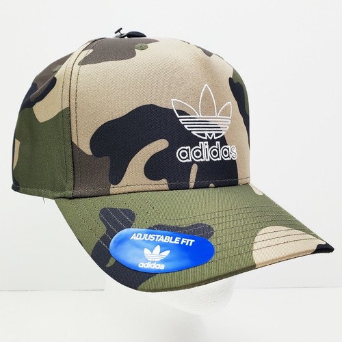 Adidas Camo Trefoil Snapback Hat 