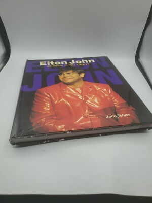 Elton John 25 Years In The Charts by John Tobler 1995 Hardcover