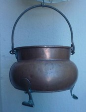 Chaudron Ancien en Cuivre