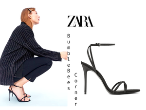 black heel sandals with rhinestones