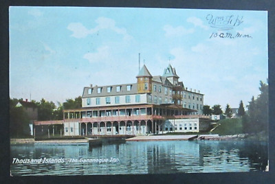 The Gananoque Inn Thousands Islands NY Posted UDB Postcard