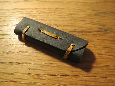 Pocher 1/8 Ferrari Testarossa + F40 Leather Tool Jack Kit Bag Amalgam 