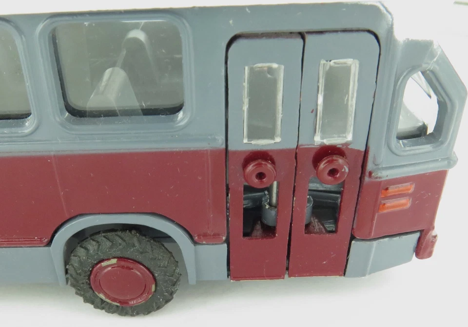 .VINTAGE NEAR MINT DAF LION-TOYS No 38 CITYBUS + ORIGINAL BOX. STADSBUS Nr. 38  - Image 3 of 4