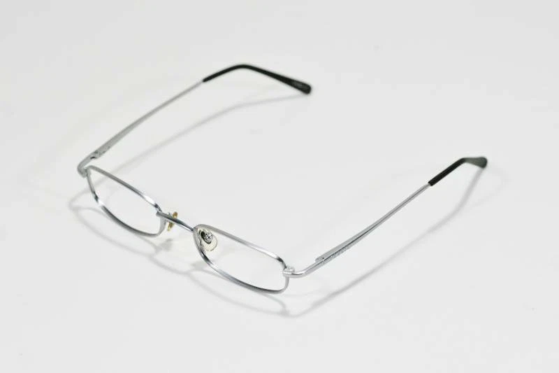 MARCOS DE GAFAS DE SOL FOSSIL RANDI METAL PLATEADO CEPILLADO FLEX ELEGANTES RX Foto 2 de 4