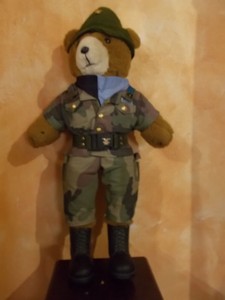 orsacchiotto militare