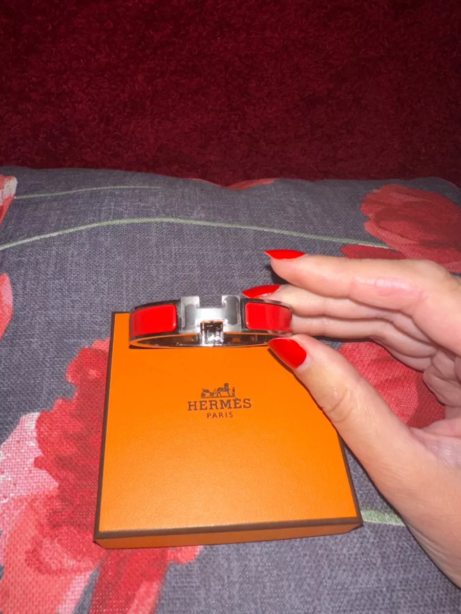 Hermes clic clac red sale
