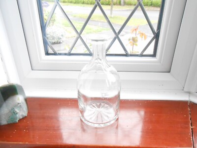 Trinkflasche Dekanter Flagge vorne 8,5 Zoll hoch 14 Zoll rund