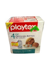 Playtex 1991 Vintage 4oz Disposable Baby Bottle Liners, 100ct SEALED NOS