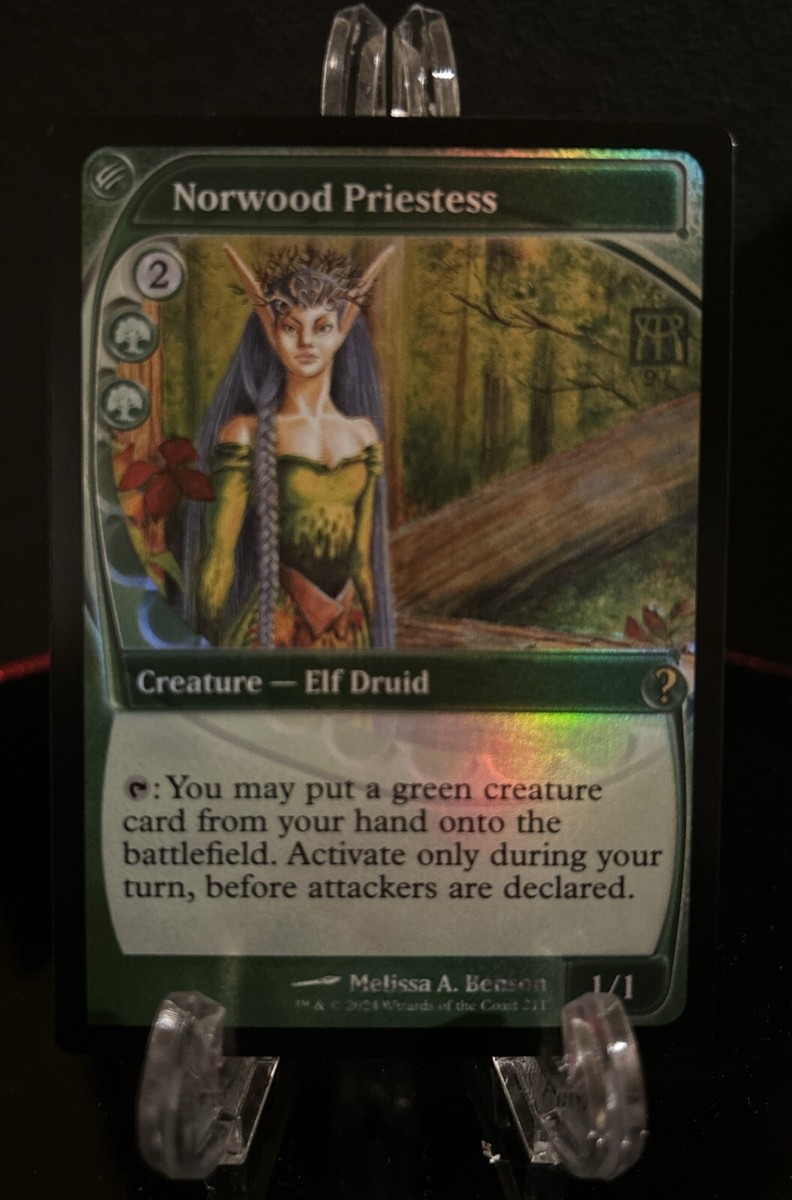 MTG MB2 Norwood Priestess ノーウッドの女司祭 foil Norwood Priestess MTG (Future Sight) Mystery Booster 2 Foil NM | eBay