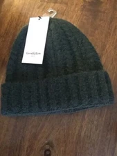 Men’s Winter Hat Fluffy Cable Cuffed Beanie One Size Green Goodfellow and Co