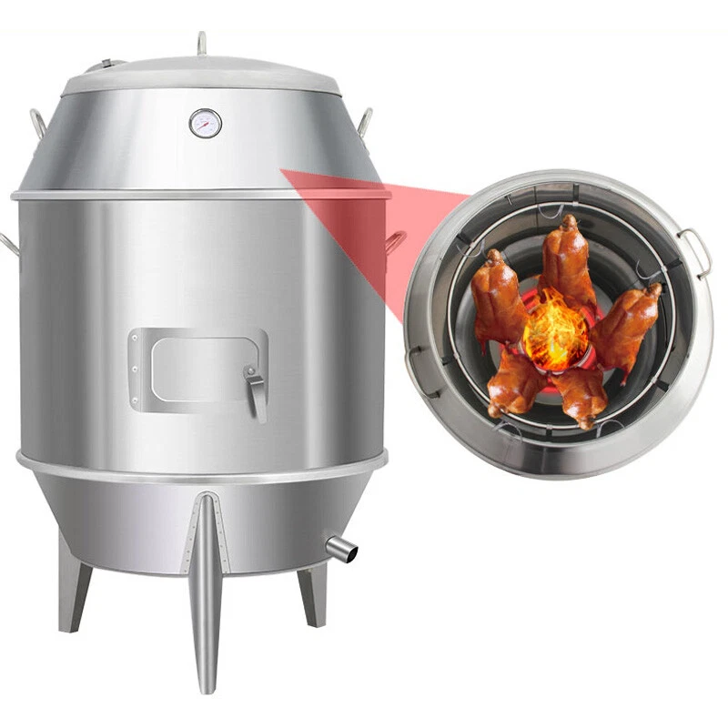 Charcoal Turkey Duck Chicken Grilling Roasting Machine Roast Duck Grill Bakery