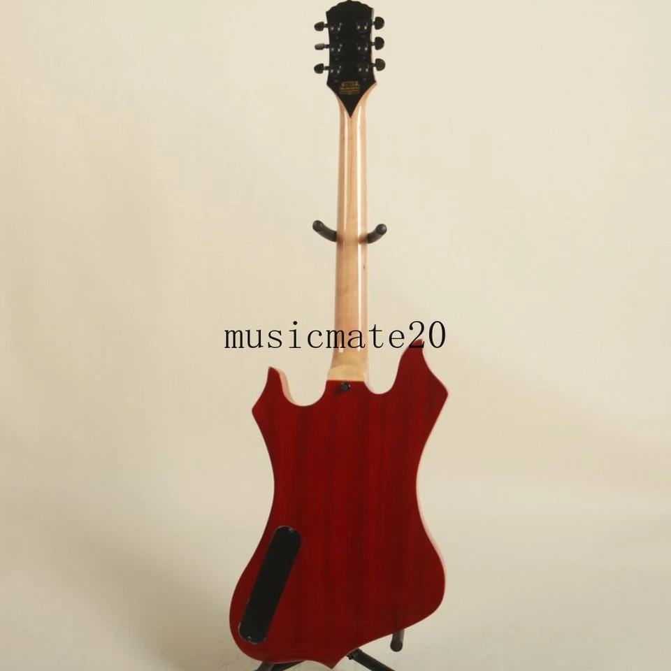 Guitarra Eléctrica Audio Nomad Personalizada Cocobolo Herrajes Negros Pastillas 2H Foto 4 de 4