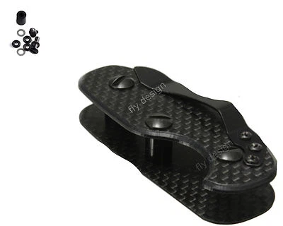 FLY DESIGN KEYHOLDER KEY EDC ORGANIZER BAG BOLSA AFFAIRE étuis ETUI BORSA CASE NEW - CARBON