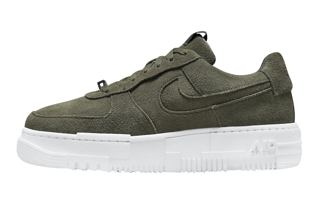 Nike Air Force 1 Pixel sneakers in cargo khaki