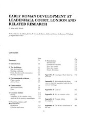 Early Roman development at Leadenhall Court, London
