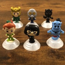 Lot Of 6 McDonald Disney's 100 Year Anniversary Celebration Happy Meal Toys Edna