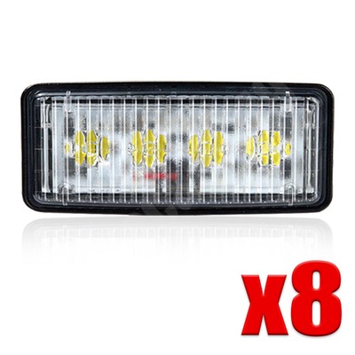 LED Upper Cab Light FOR John Deere 8100, 8200, 8300, 8400 RE306510 RE161288 8PCS
